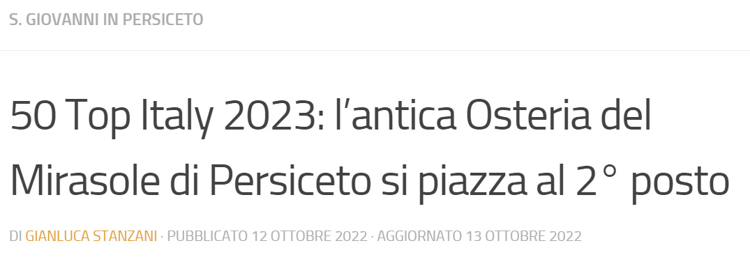 la repubblica osteria del mirasole sapori veri e memoria