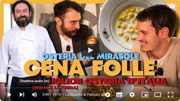 cena folle nella seconda migliore osteria d italia